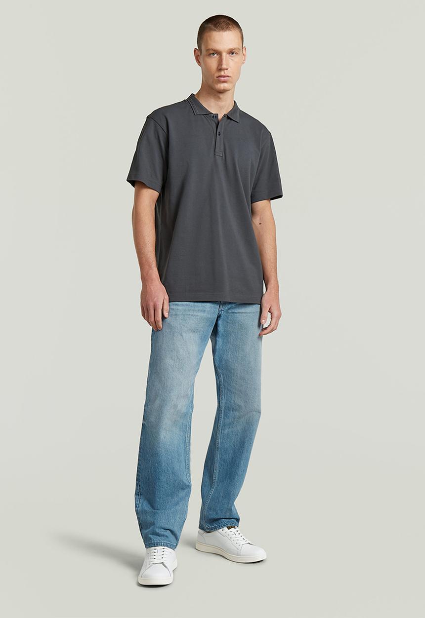 G-STAR - Core Regular Polo Short Sleeve - Petrol