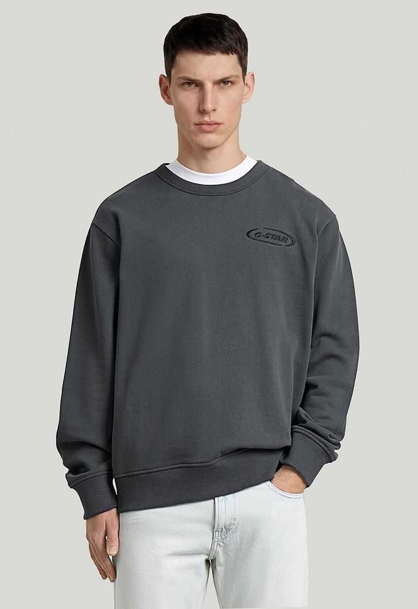 G-STAR - 90S Logo R Sw - Petrol