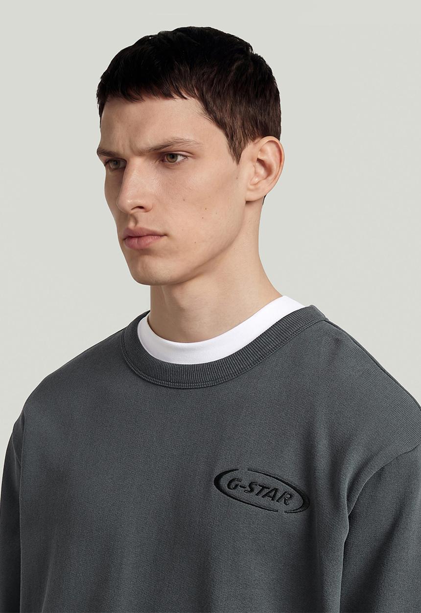 G-STAR - 90S Logo R Sw - Petrol