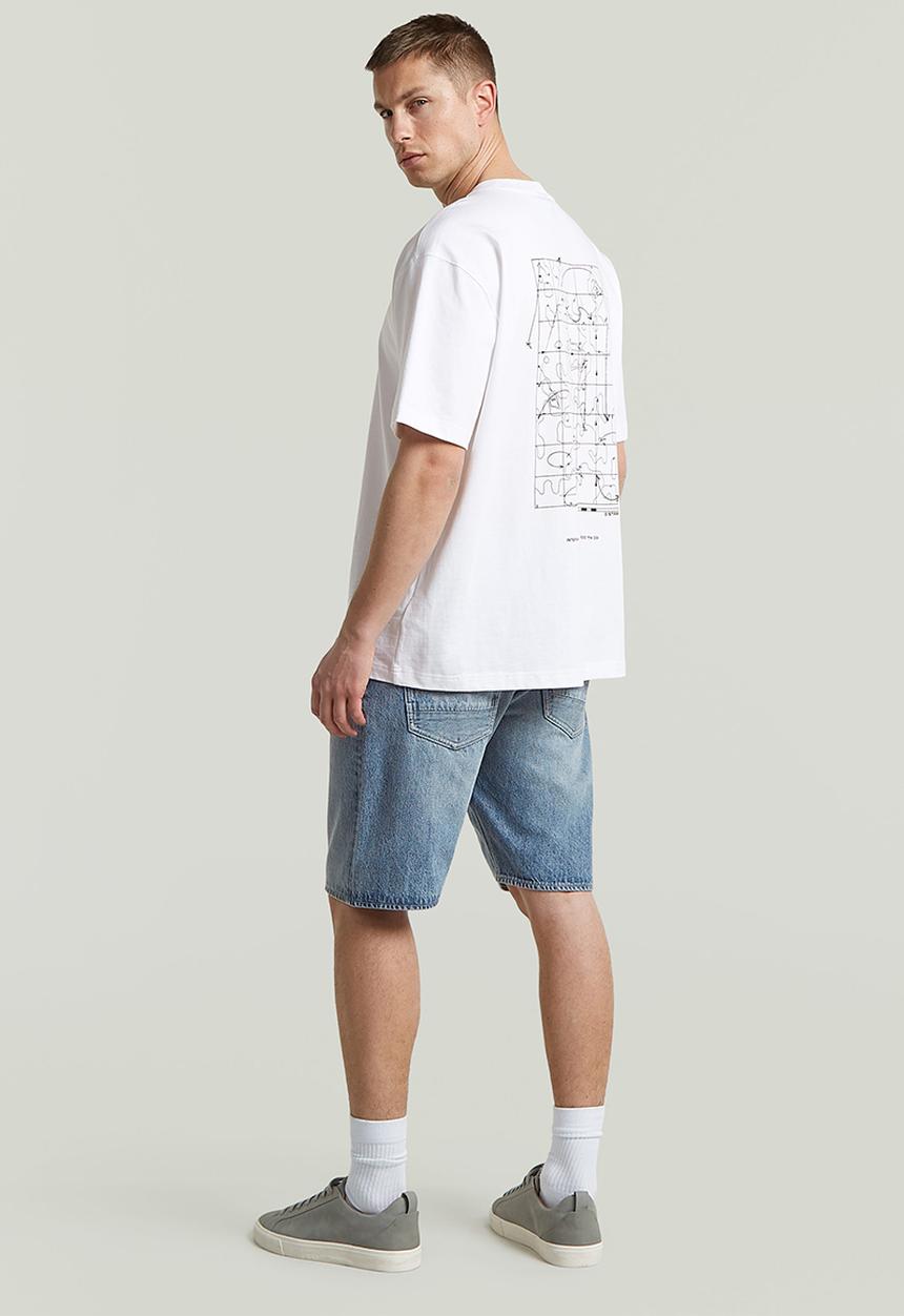 G-STAR - Back Gr Relaxed R T - White