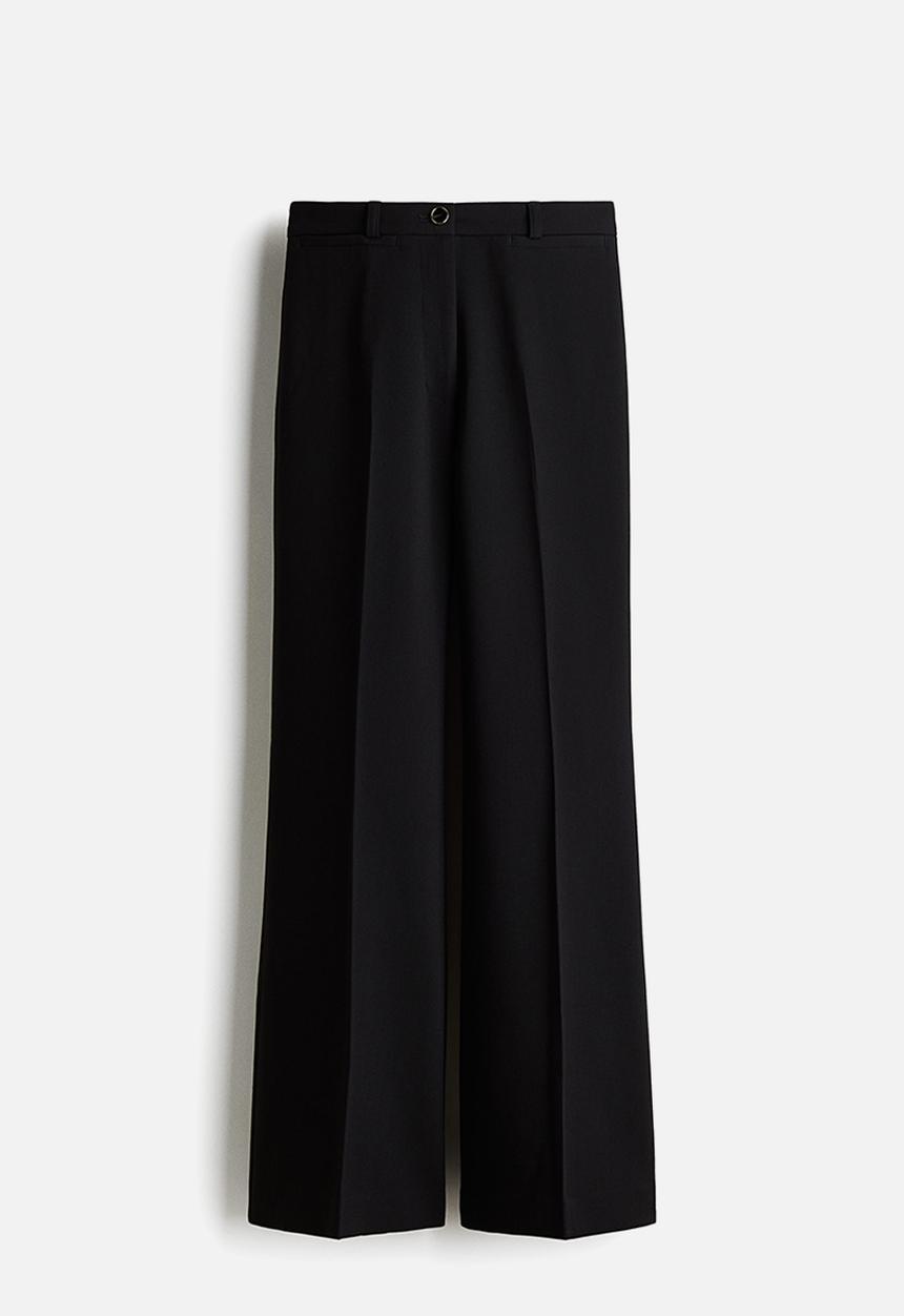 H&M - Tailored trousers - black