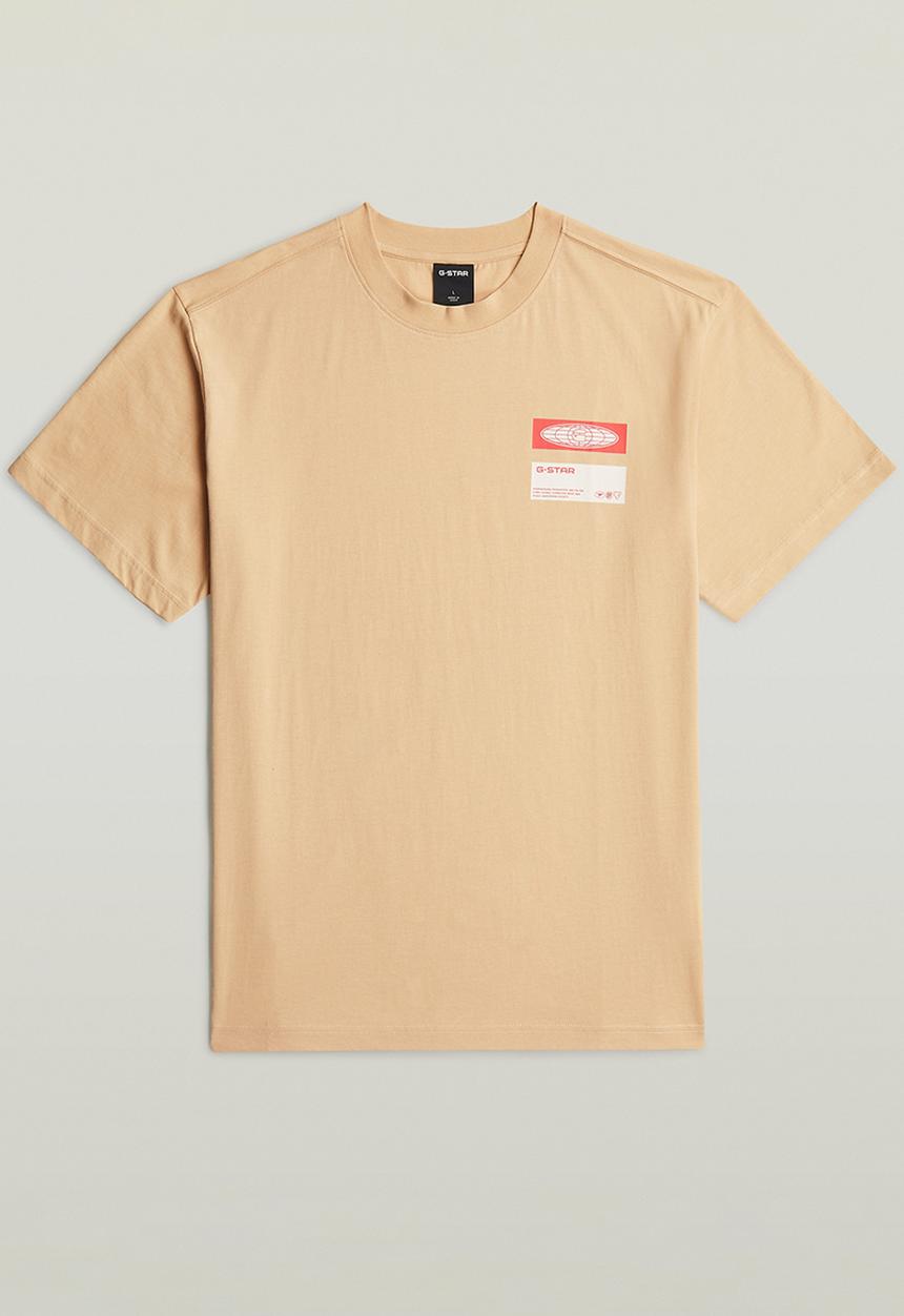 G-STAR - Box Globe Gr R T - Cream