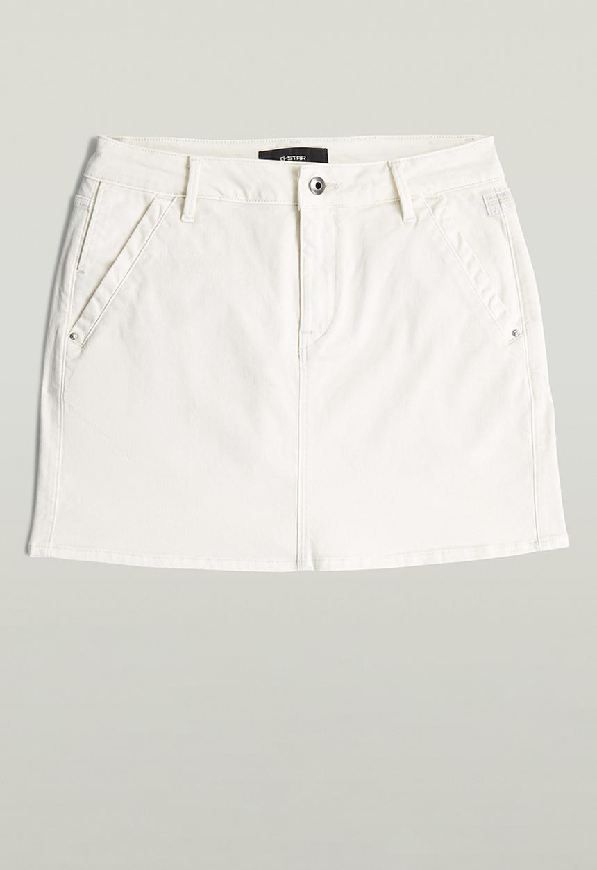 G-STAR - Short skirt wmn - milk gd