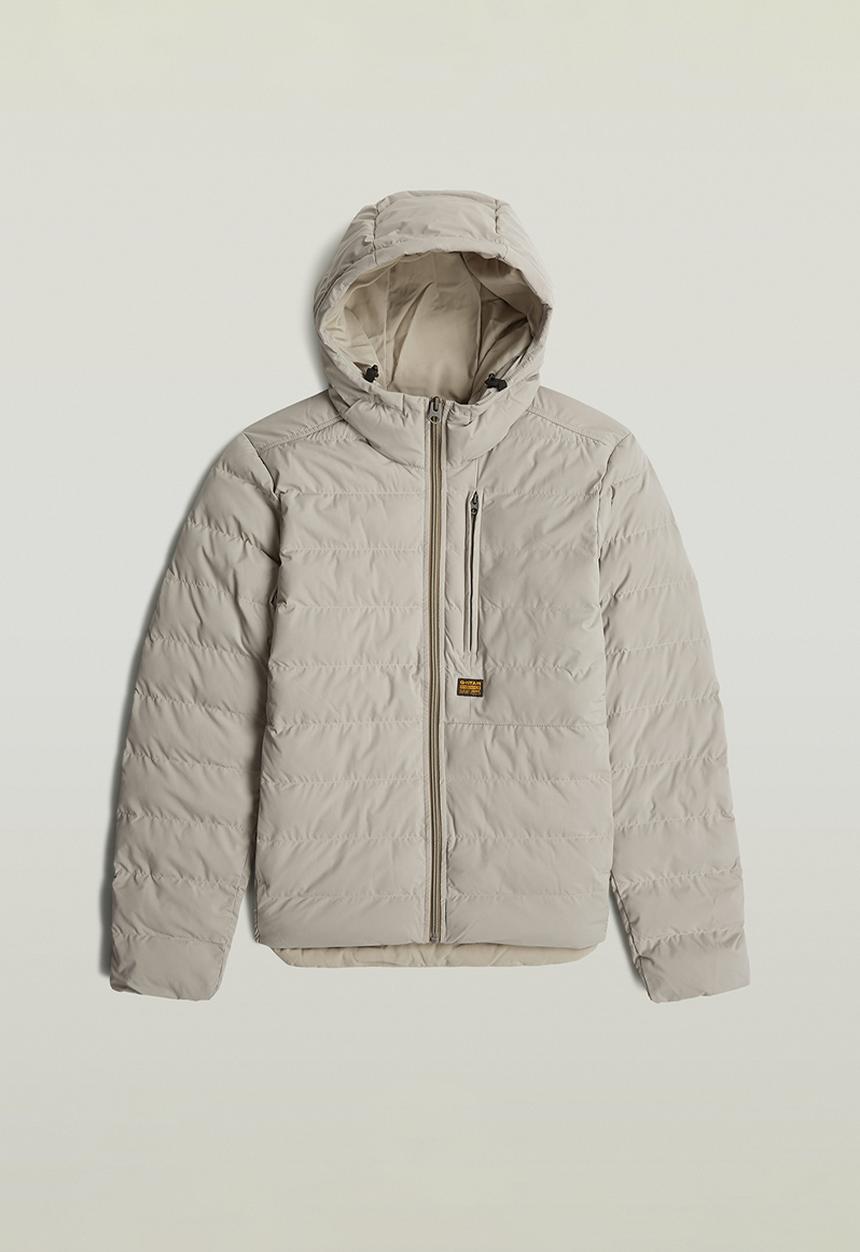 G-STAR - Foundation hooded liner jacket - elephant skin