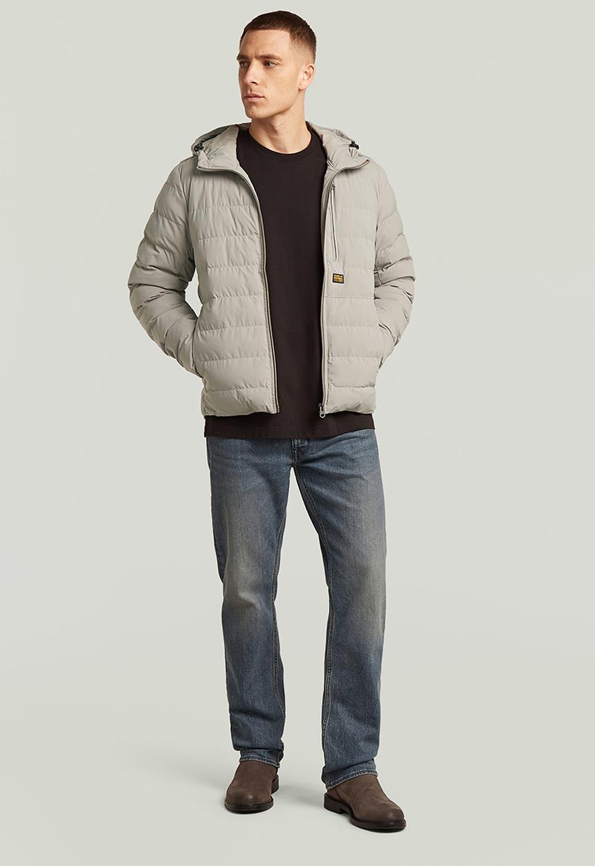 G-STAR - Foundation hooded liner jacket - elephant skin