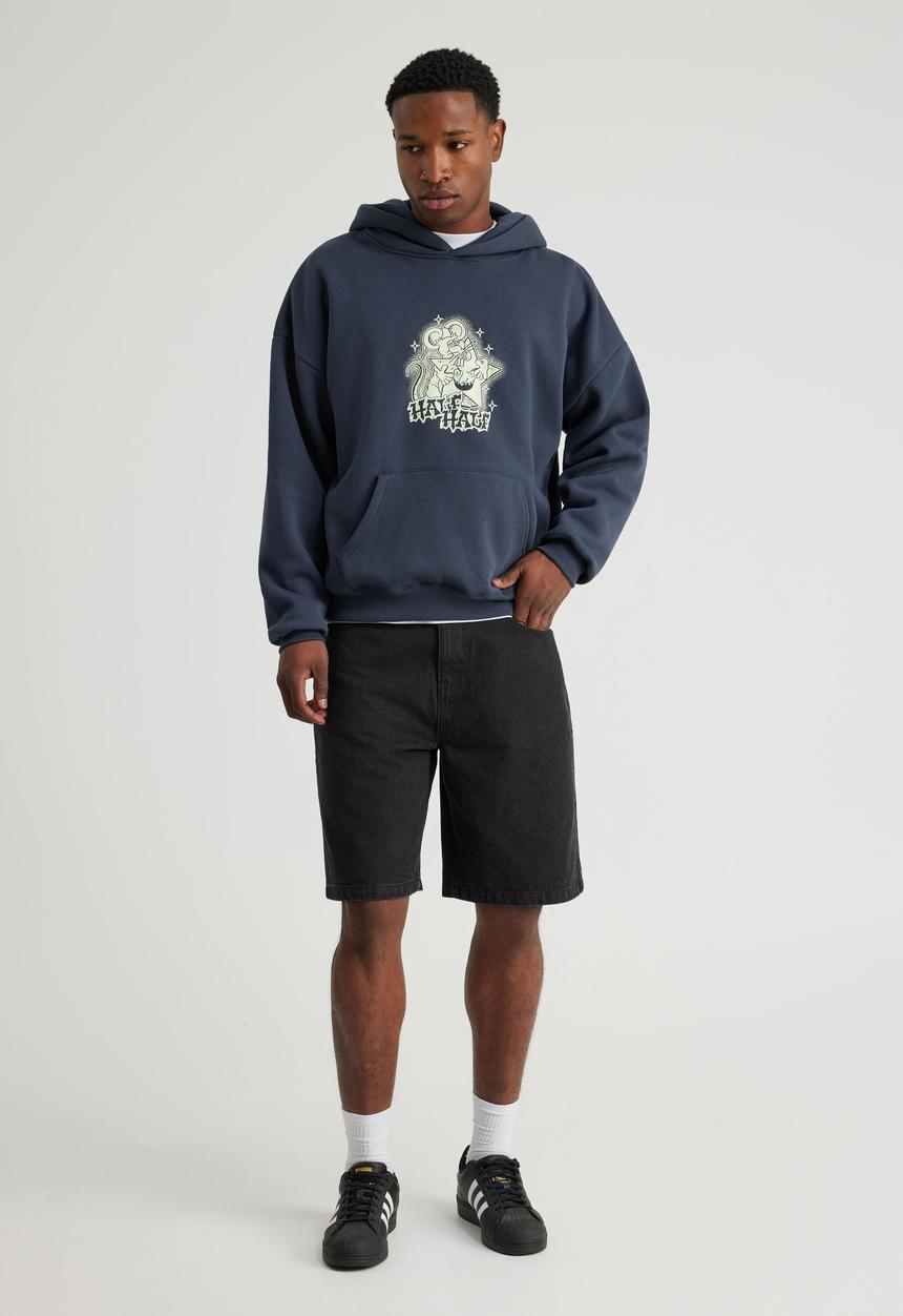 Factorie - Half Half Hoodie - Hh Seal/Magic Mouse