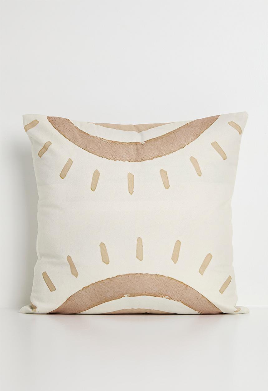 Pop Candy - Reflected sun cushion cover - off white