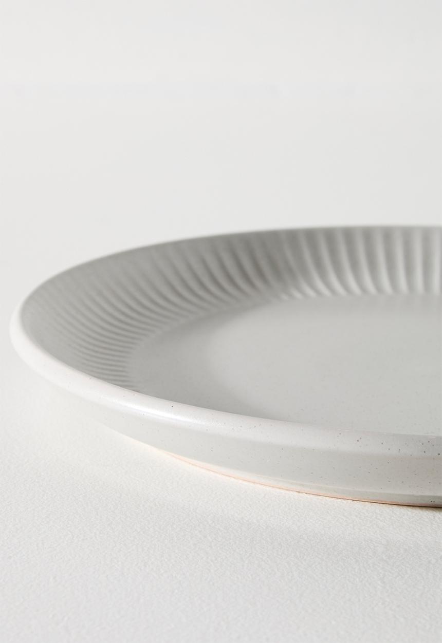 Excellent Houseware - Embossed side plate - Grey