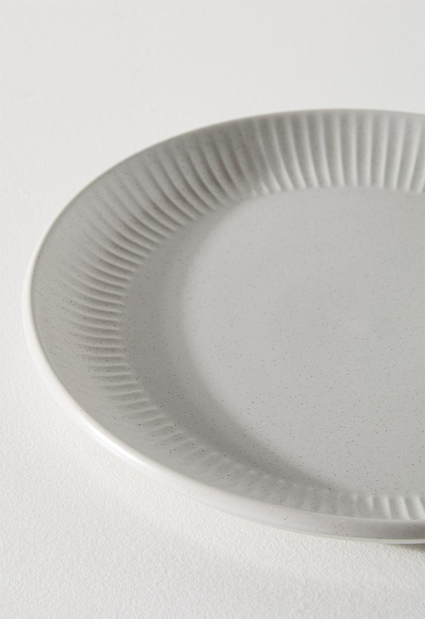 Excellent Houseware - Embossed side plate - Grey