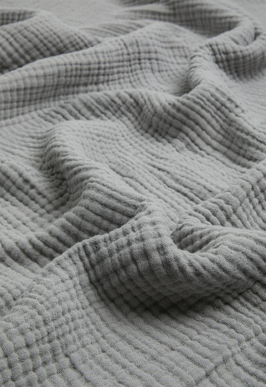 Pop Candy - Muslin throw - grey
