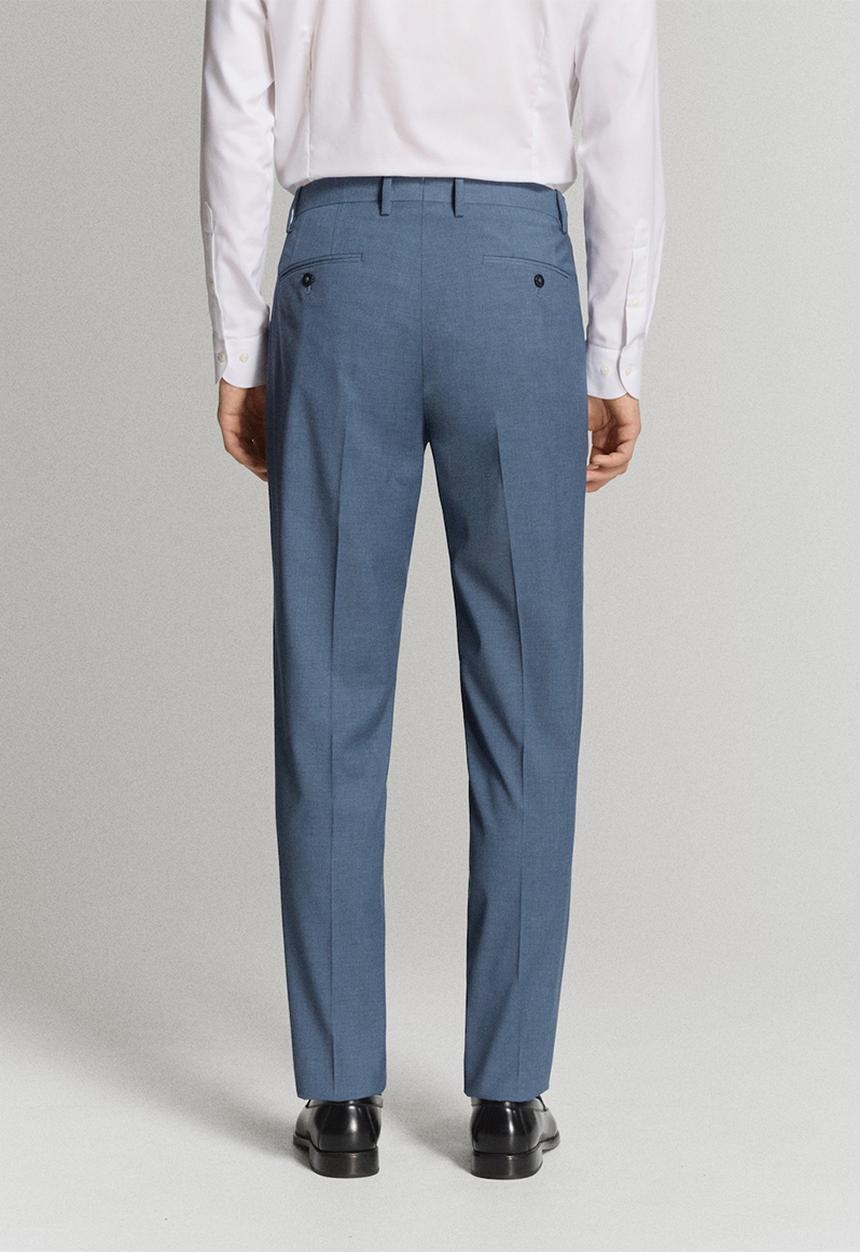 MANGO - Trousers Milan - Medium Blue