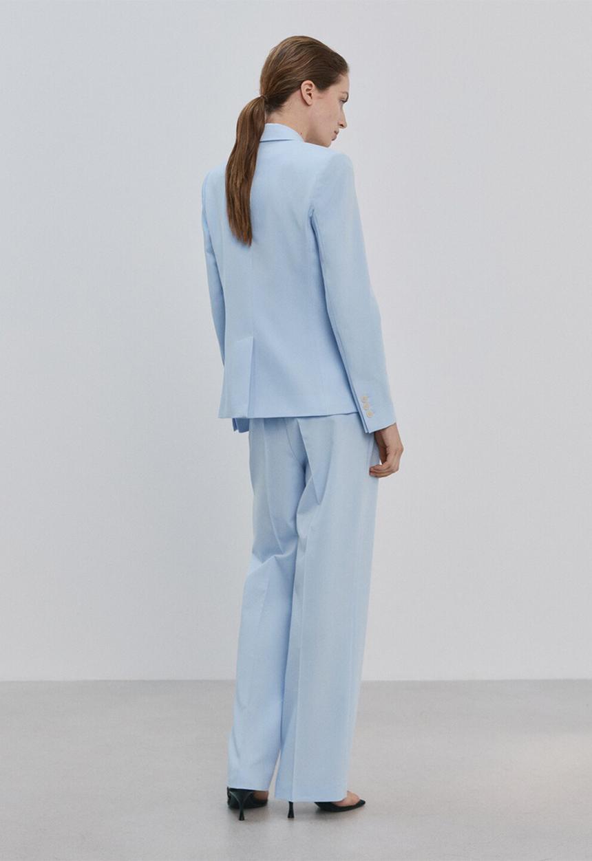 MANGO - Trousers boreal - medium blue