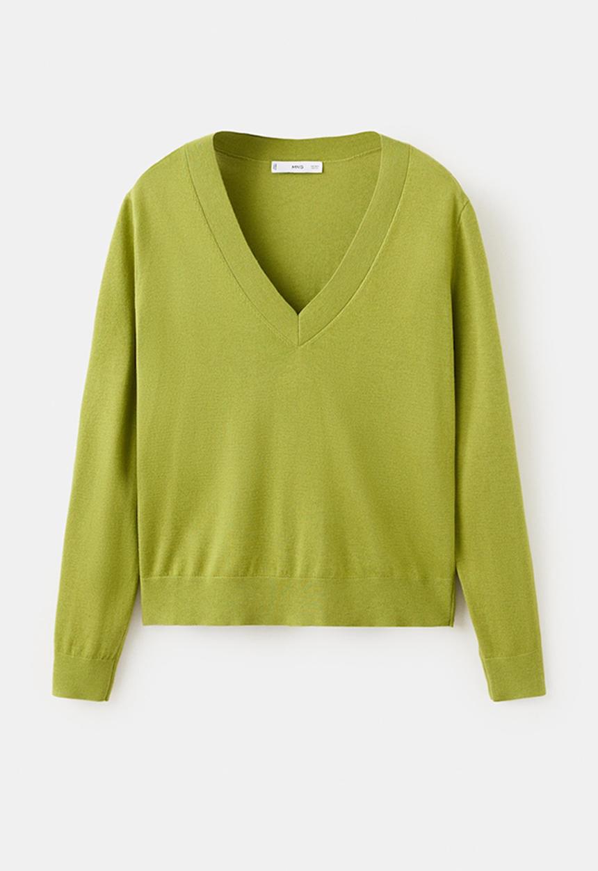 MANGO - Sweater luccav - green