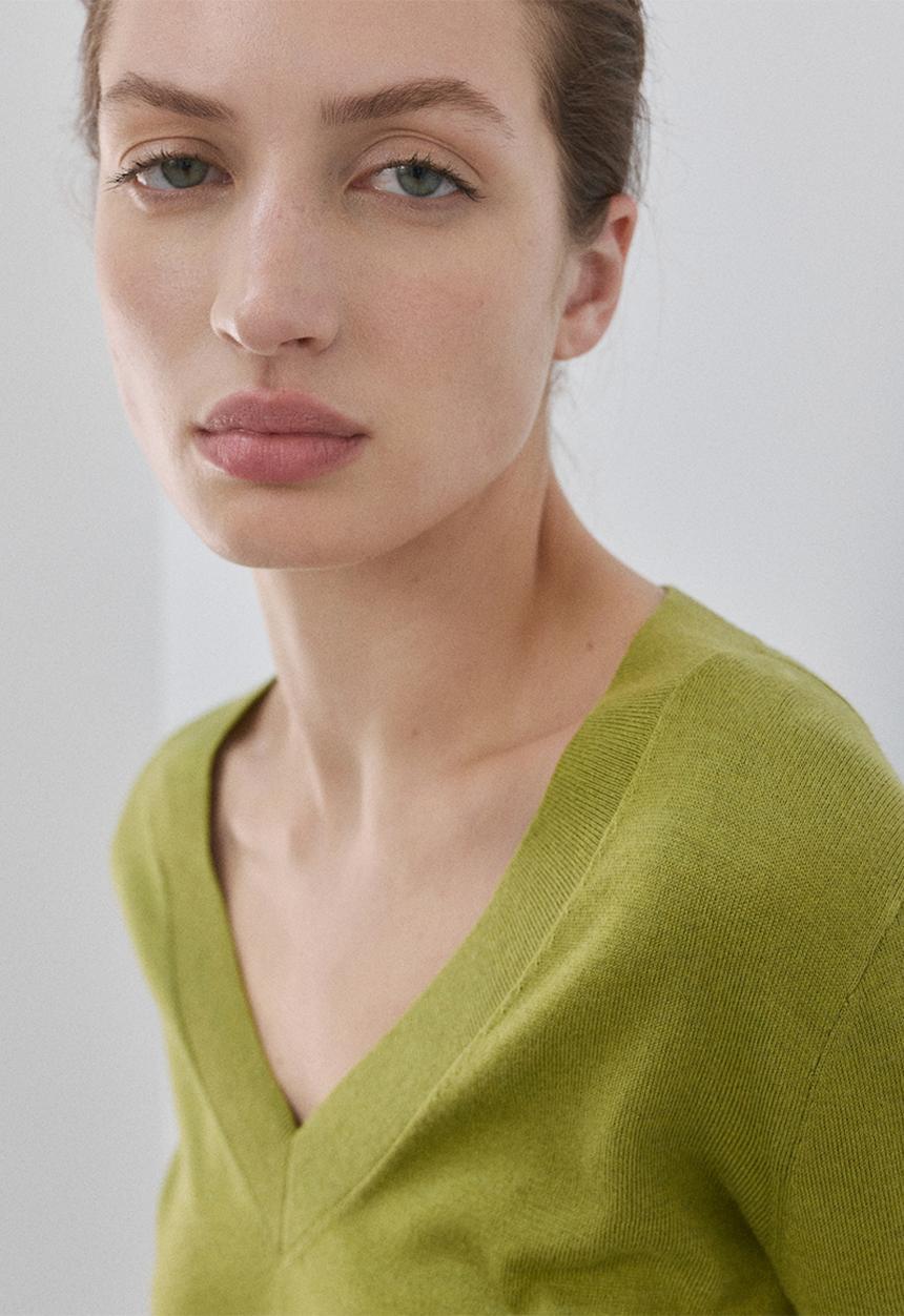 MANGO - Sweater luccav - green