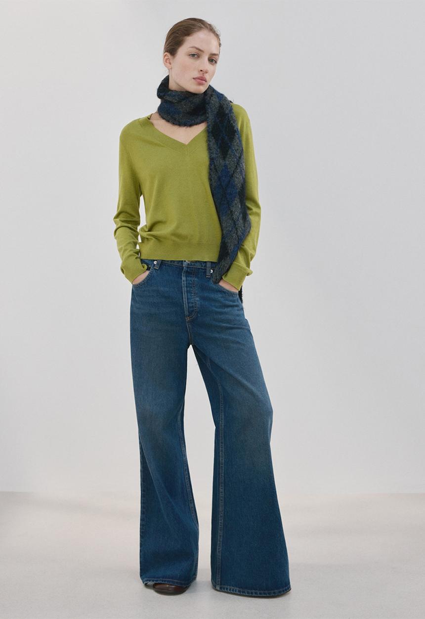 MANGO - Sweater luccav - green