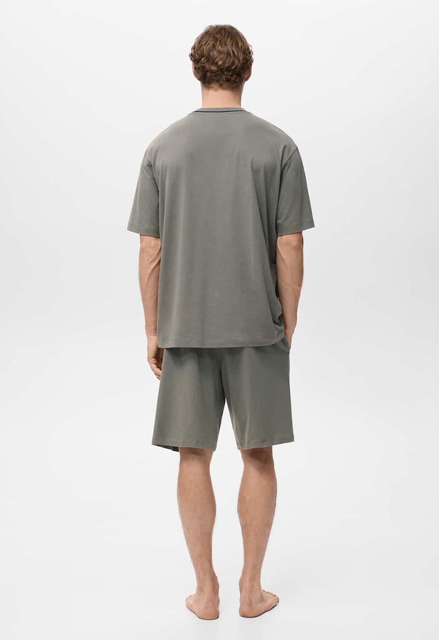 MANGO - Pijama Pack Sleep - Coffee Brown