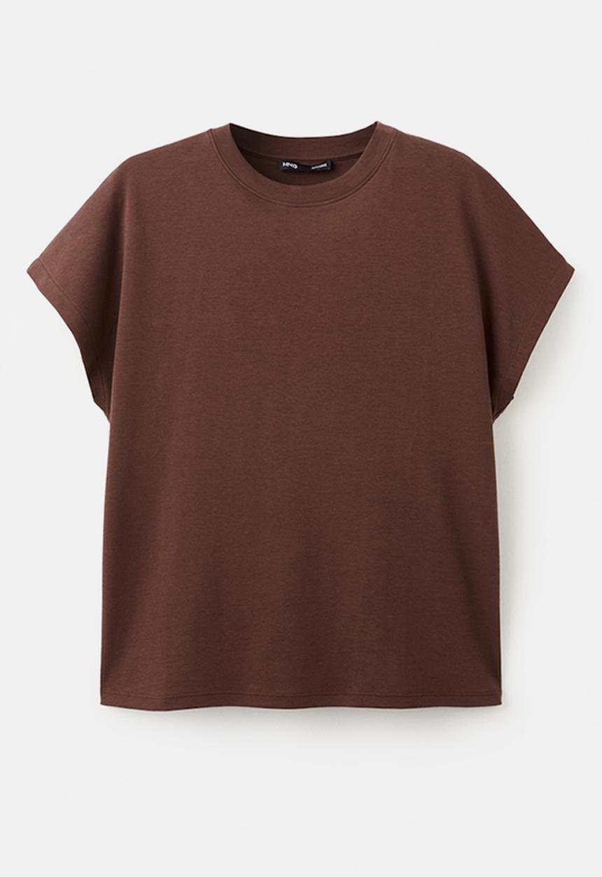 MANGO - T-shirtsevilla - russet