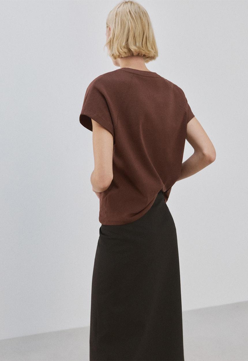 MANGO - T-shirtsevilla - russet
