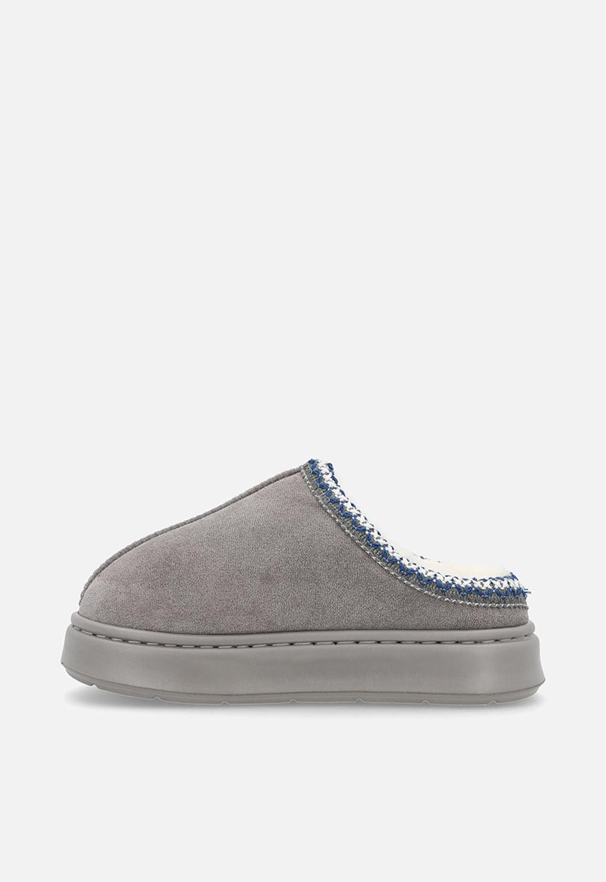 Pop Candy - Platform slippers - grey