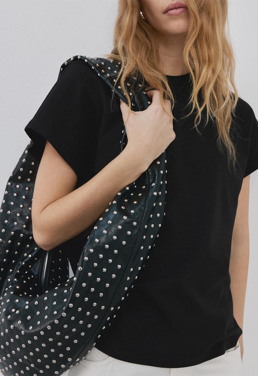 MANGO - T-shirtsevilla - black