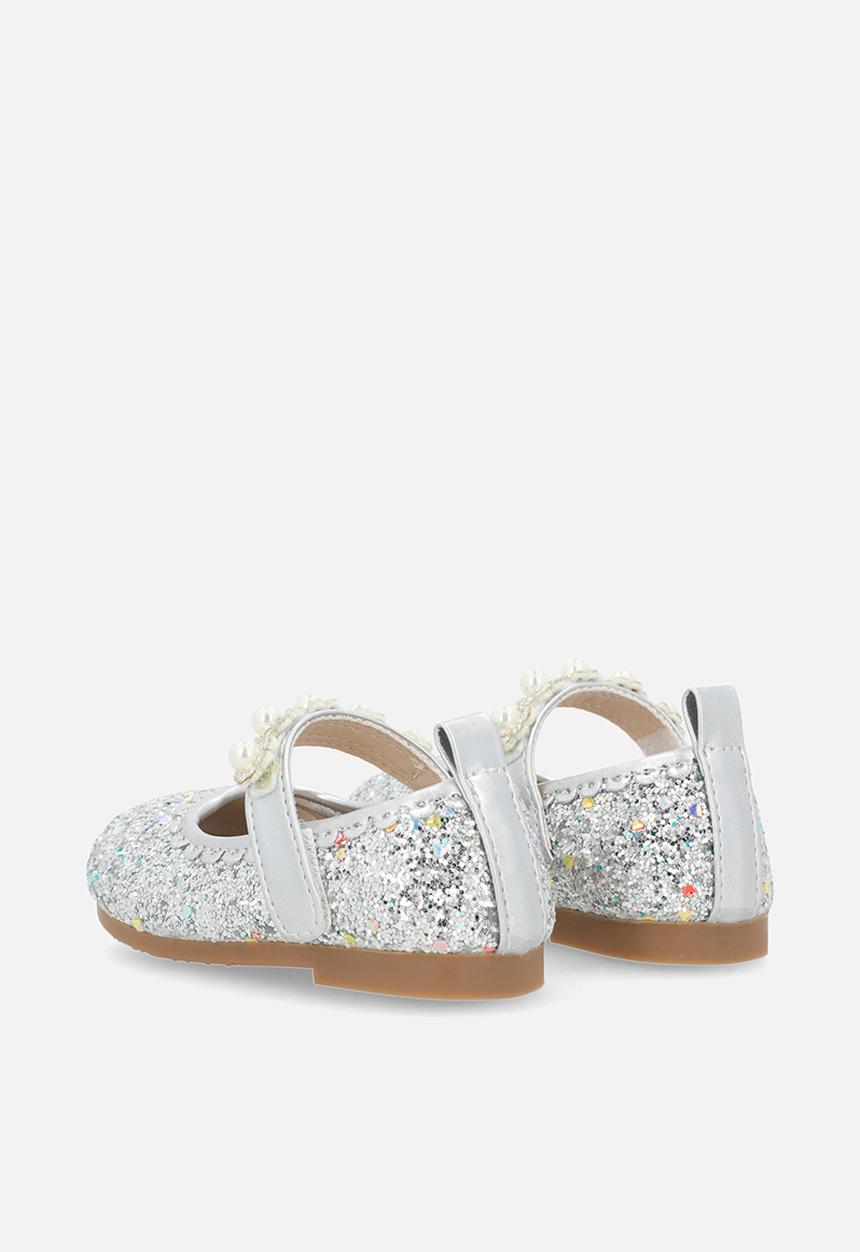 Pop Candy - Glitter pumps - dark silver