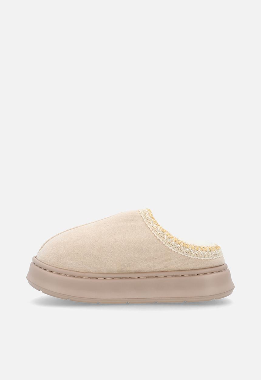 Pop Candy - Platform slippers - beige