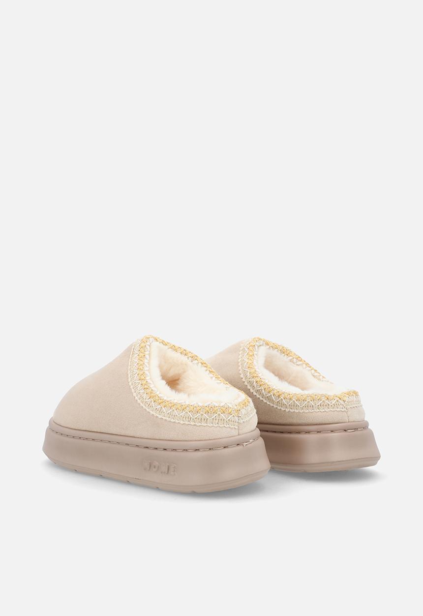 Pop Candy - Platform slippers - beige