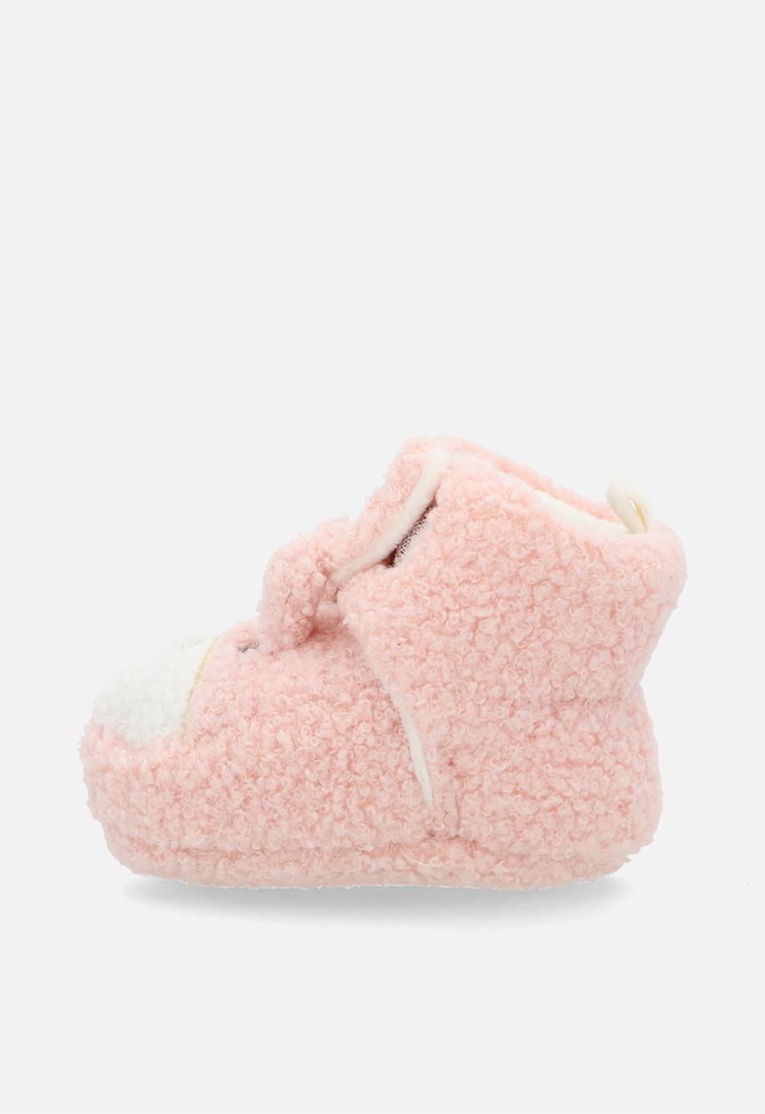 Pop Candy - Fleece slipper boots - pink