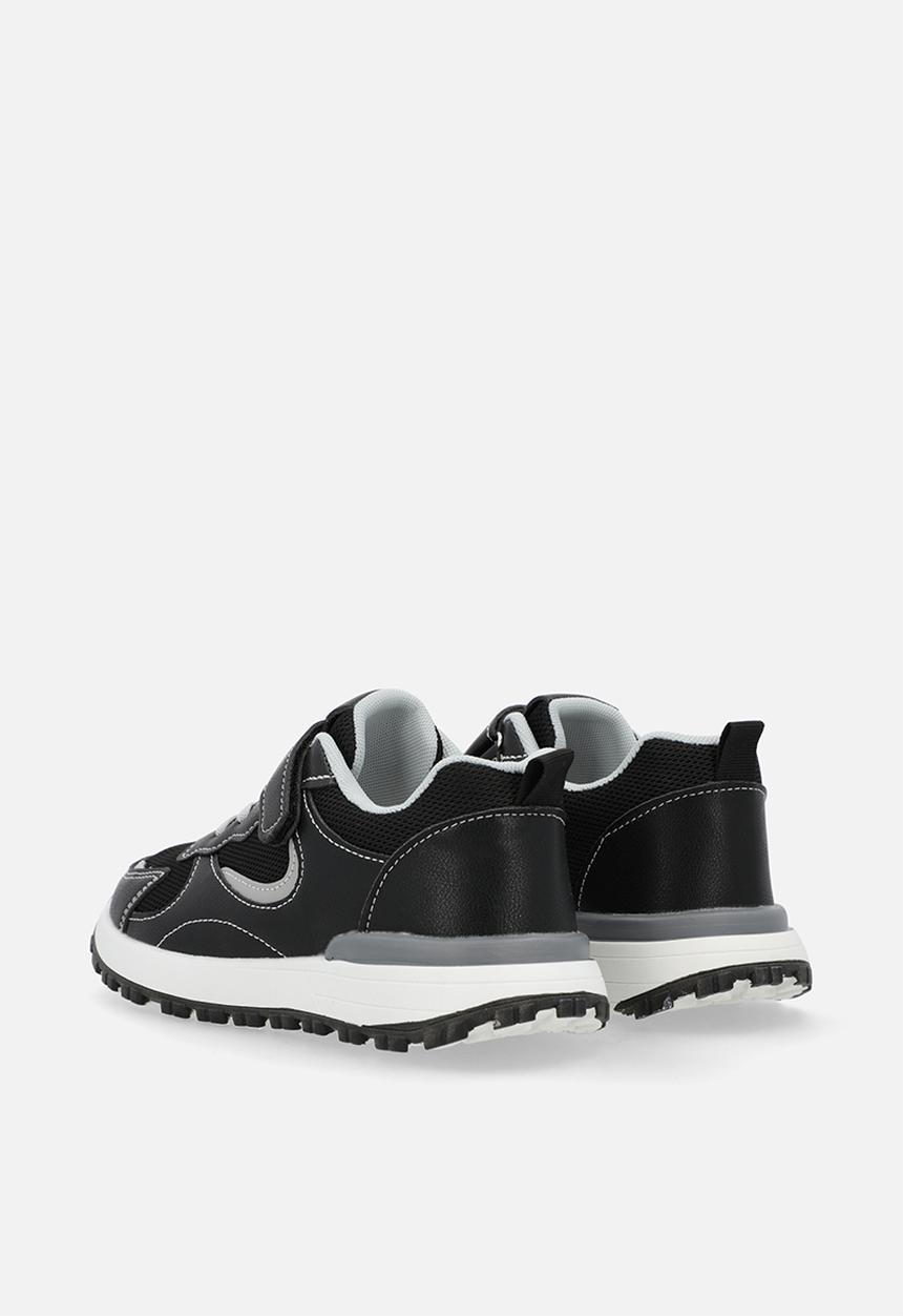 Pop Candy - Sneakers with adjustable fasteners - black/grey