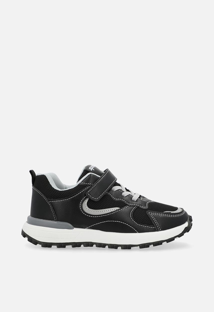 Pop Candy - Sneakers with adjustable fasteners - black/grey