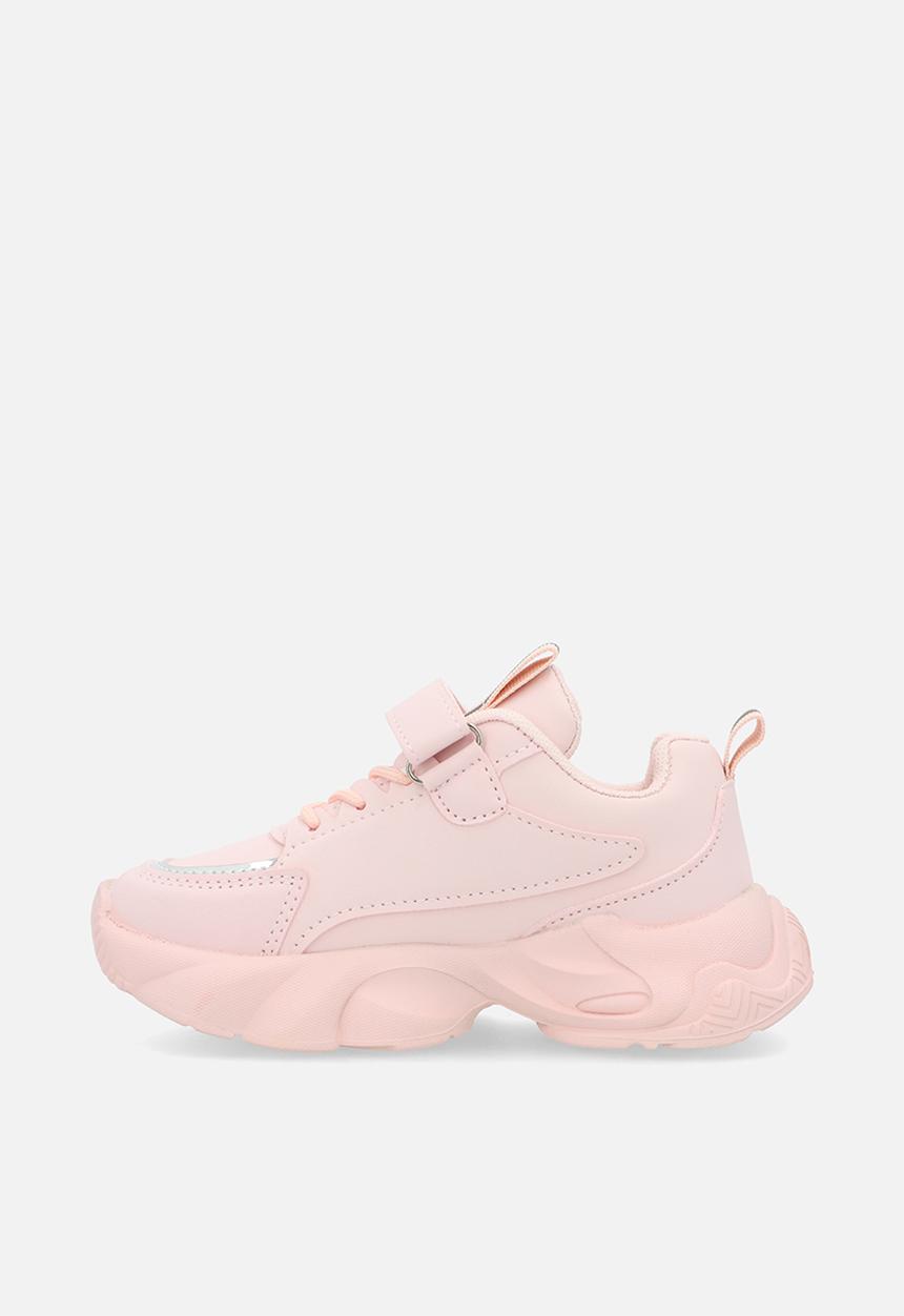 Pop Candy -  Chunky sneakers with adjustable fasteners - pink