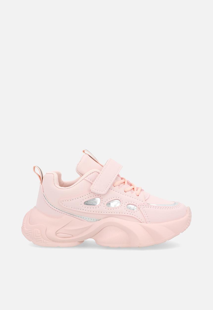 Pop Candy -  Chunky sneakers with adjustable fasteners - pink