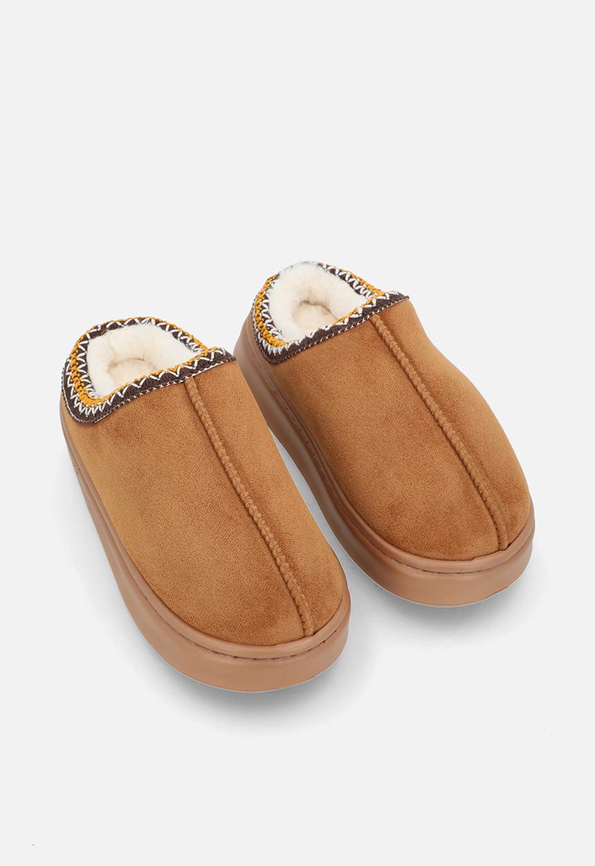 Pop Candy - Platform slippers - brown