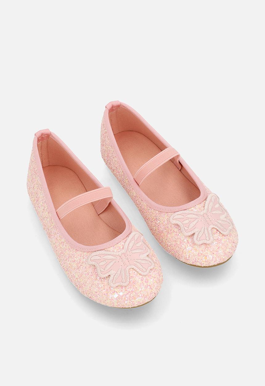Pop Candy - Glitter ballet pumps - pink