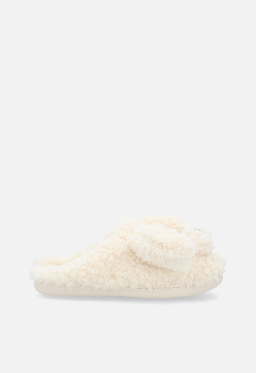 Pop Candy - Floppy ear slippers - cream