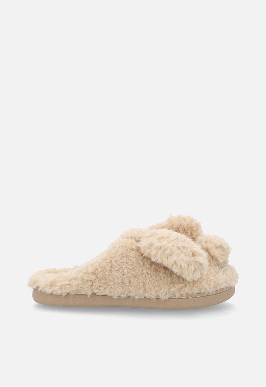 Pop Candy - Floppy ear slippers - beige