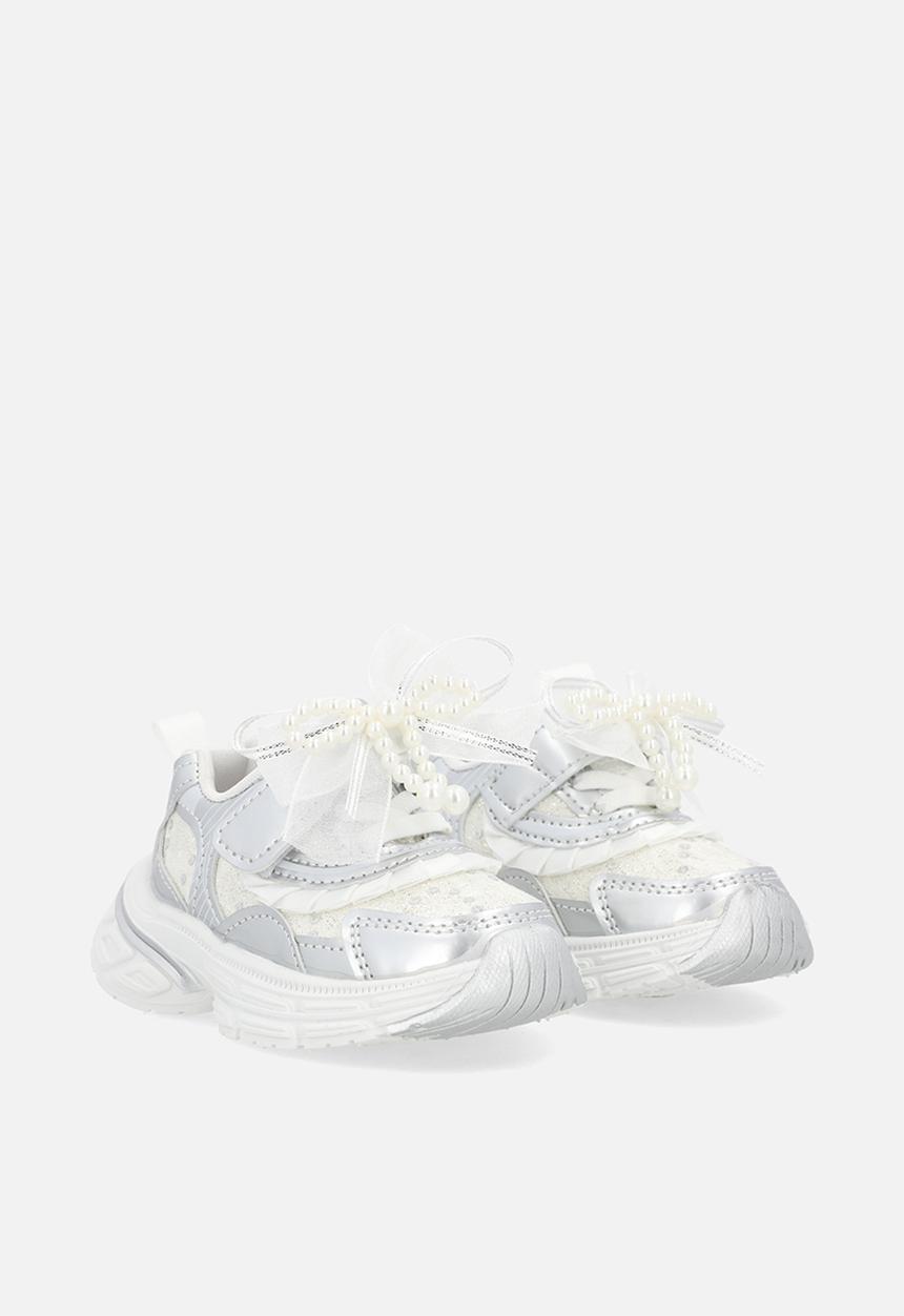Pop Candy - Chunky sneakers - silver