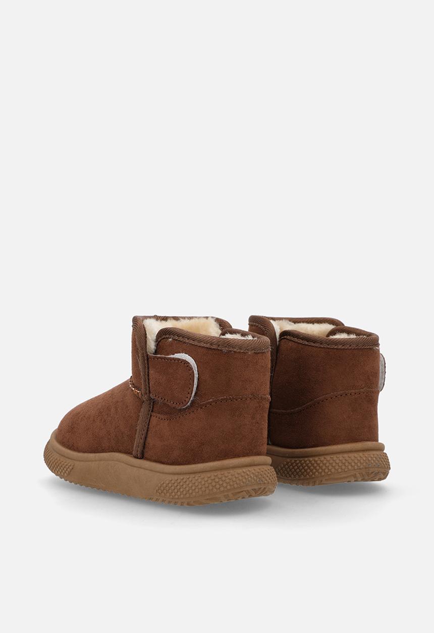 Pop Candy - Shearling lined slippers - brown