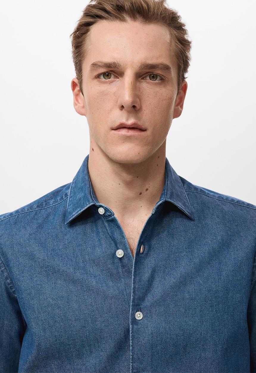 MANGO - Shirt Denim - Denim