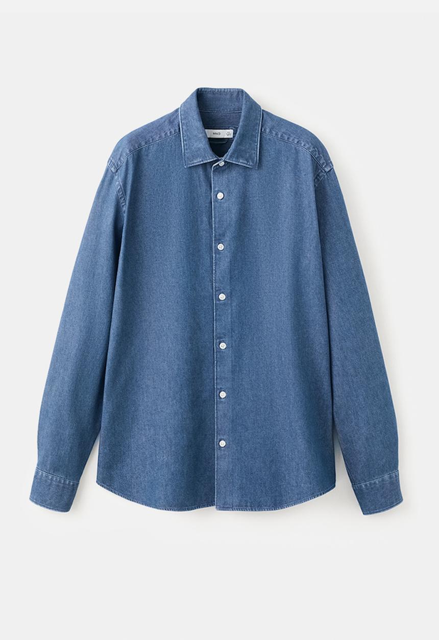 MANGO - Shirt Denim - Denim