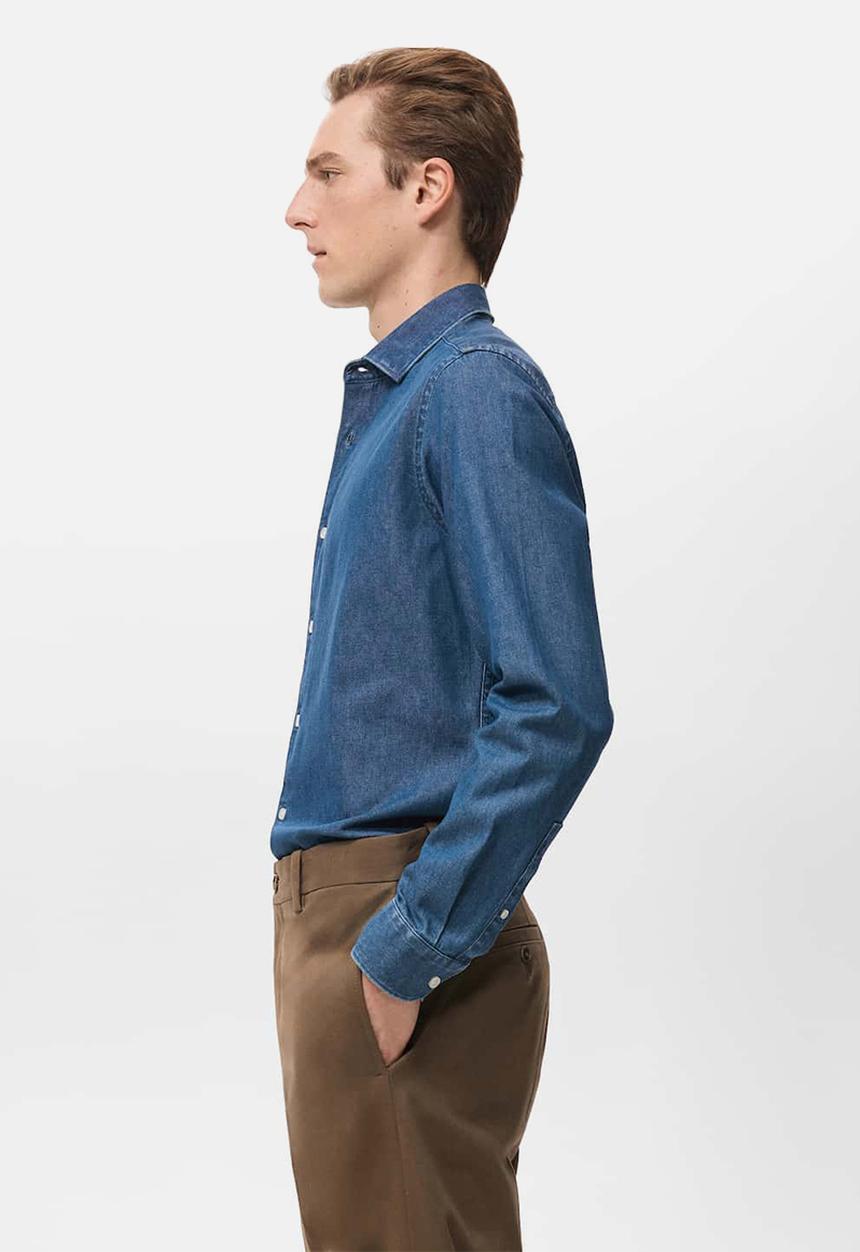MANGO - Shirt Denim - Denim