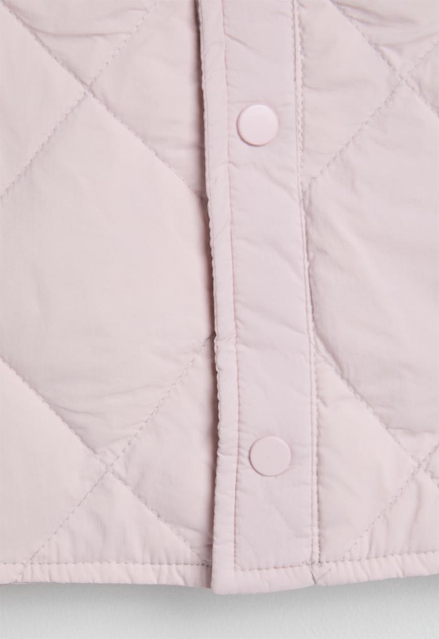 Pop Candy - Diamond quilted vest - light pink