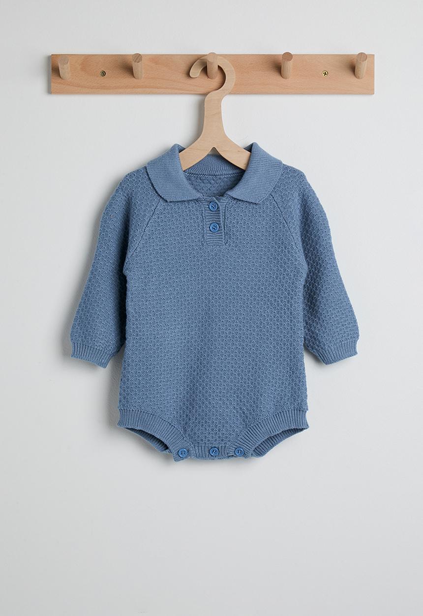 Pop Candy - Polo knit body vest - blue