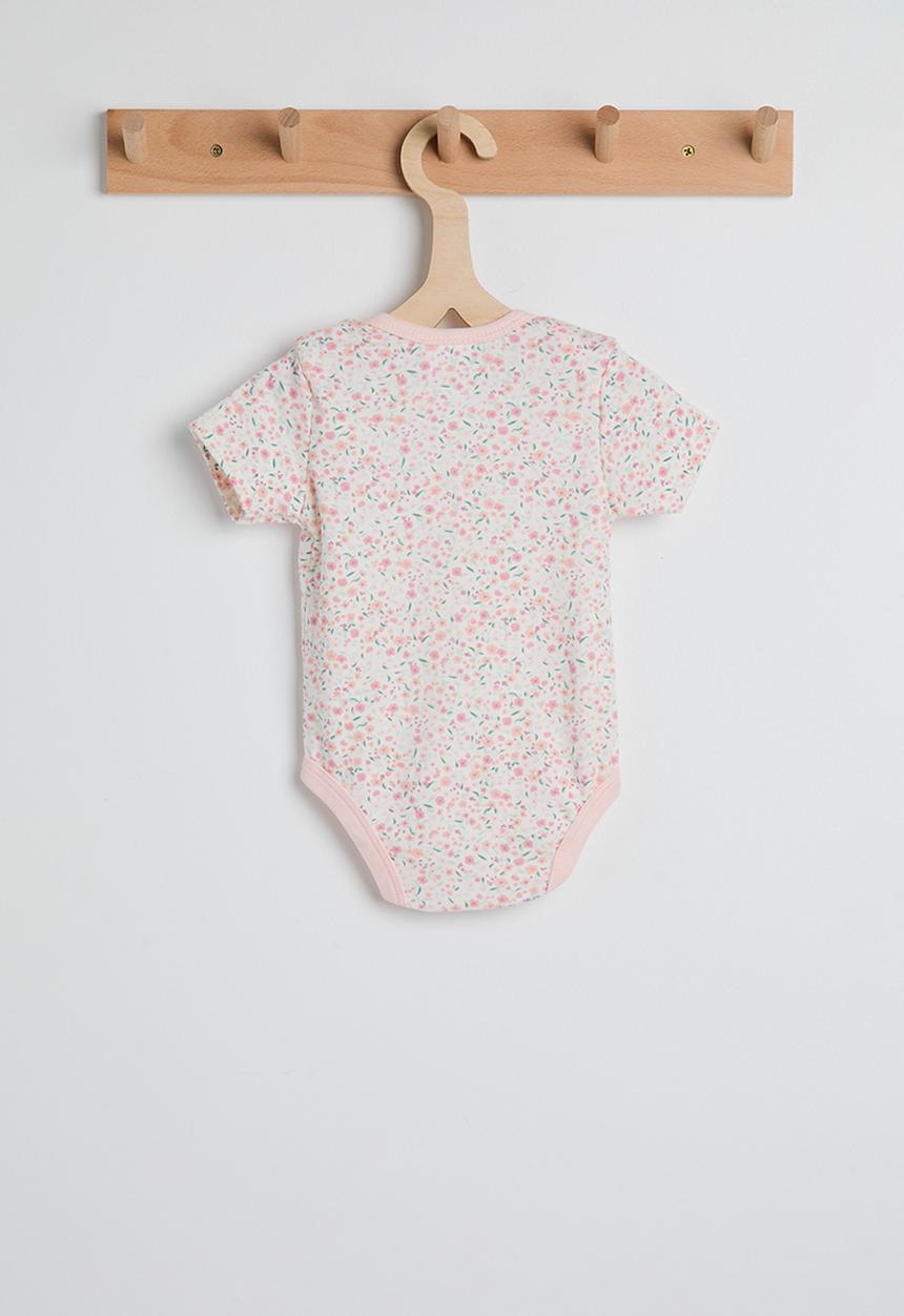 Pop Candy - Ditsy floral body vest & headband - aop/pink