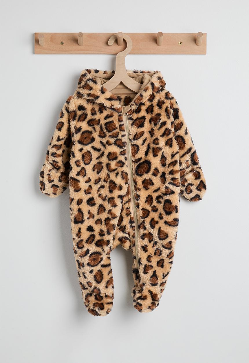 Pop Candy - Leopard print onesie - multi