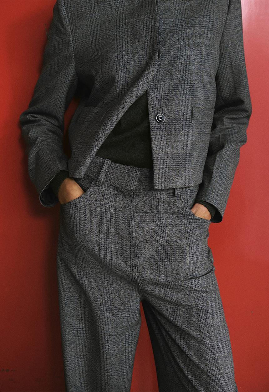 MANGO - Trousers louis - gray