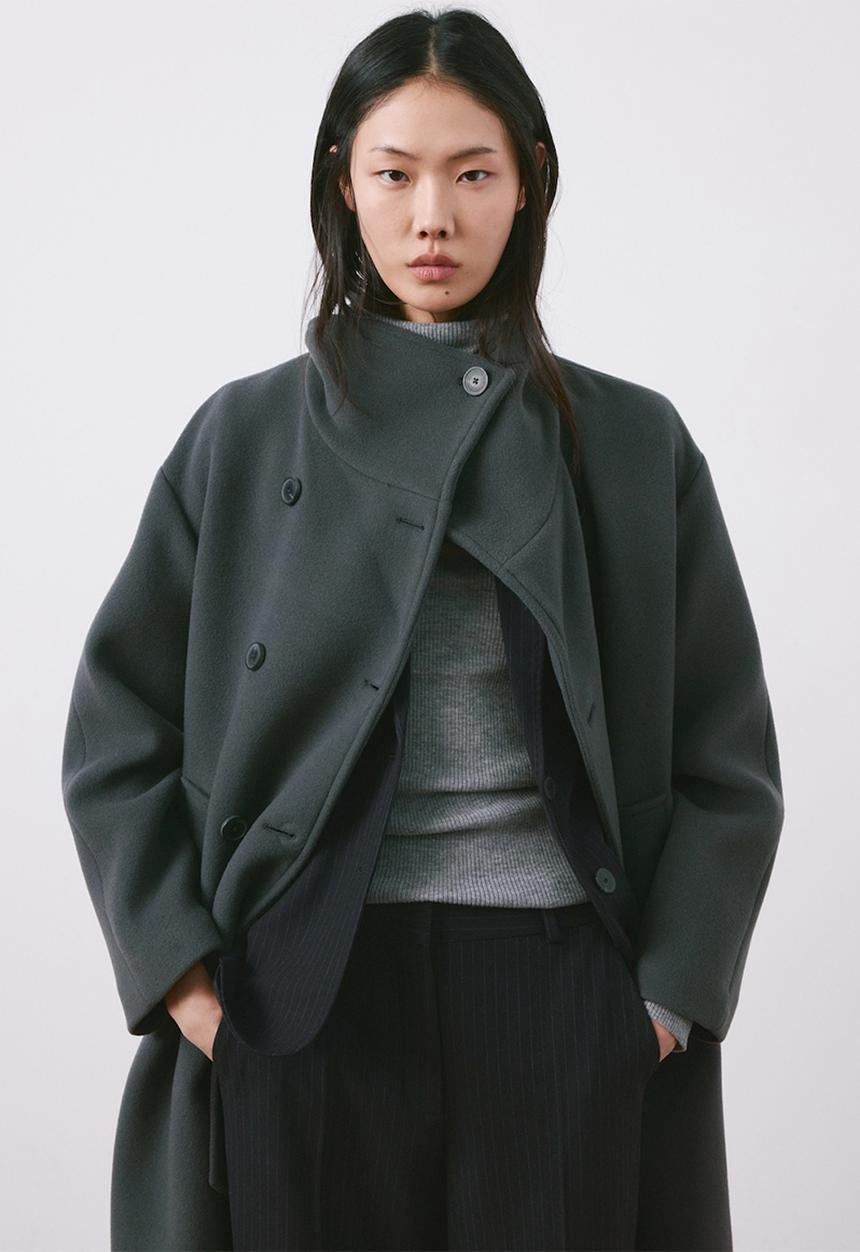 MANGO - Trousersbergen - navy