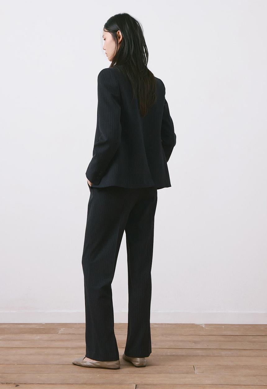 MANGO - Trousersbergen - navy