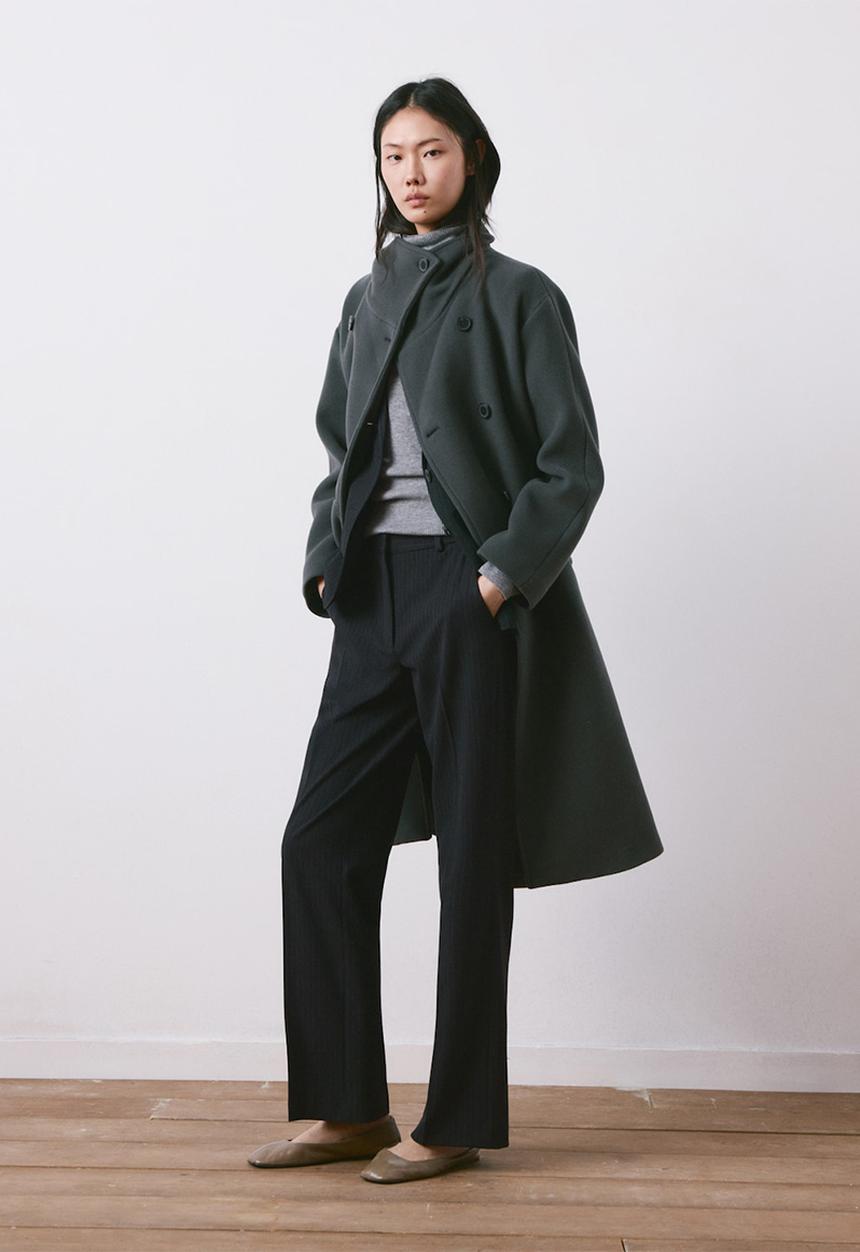 MANGO - Trousersbergen - navy