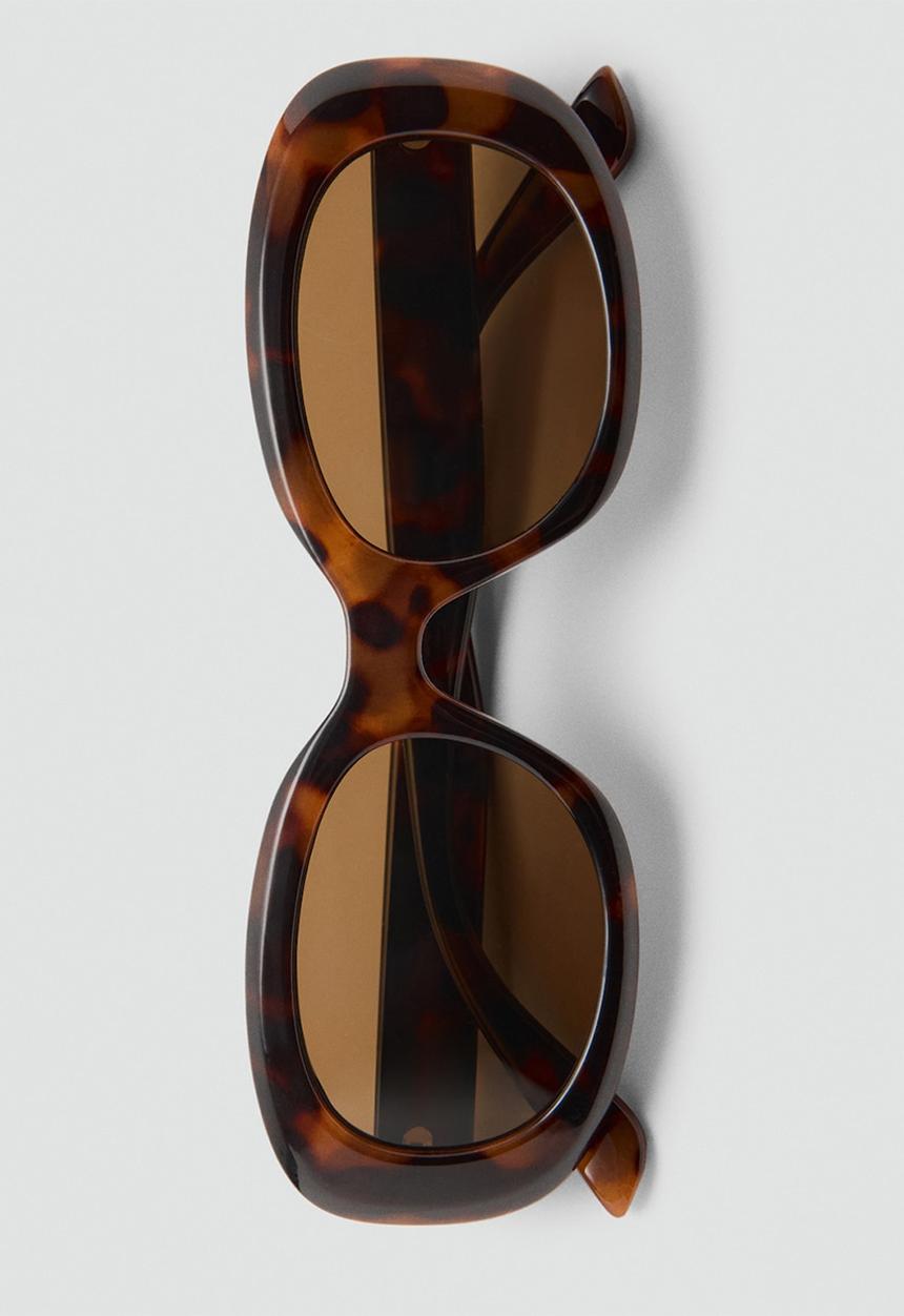 MANGO - Fatima sunglasses - dark brown